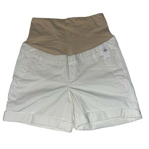 NWT Gap Maternity Everyday Roll Shorts